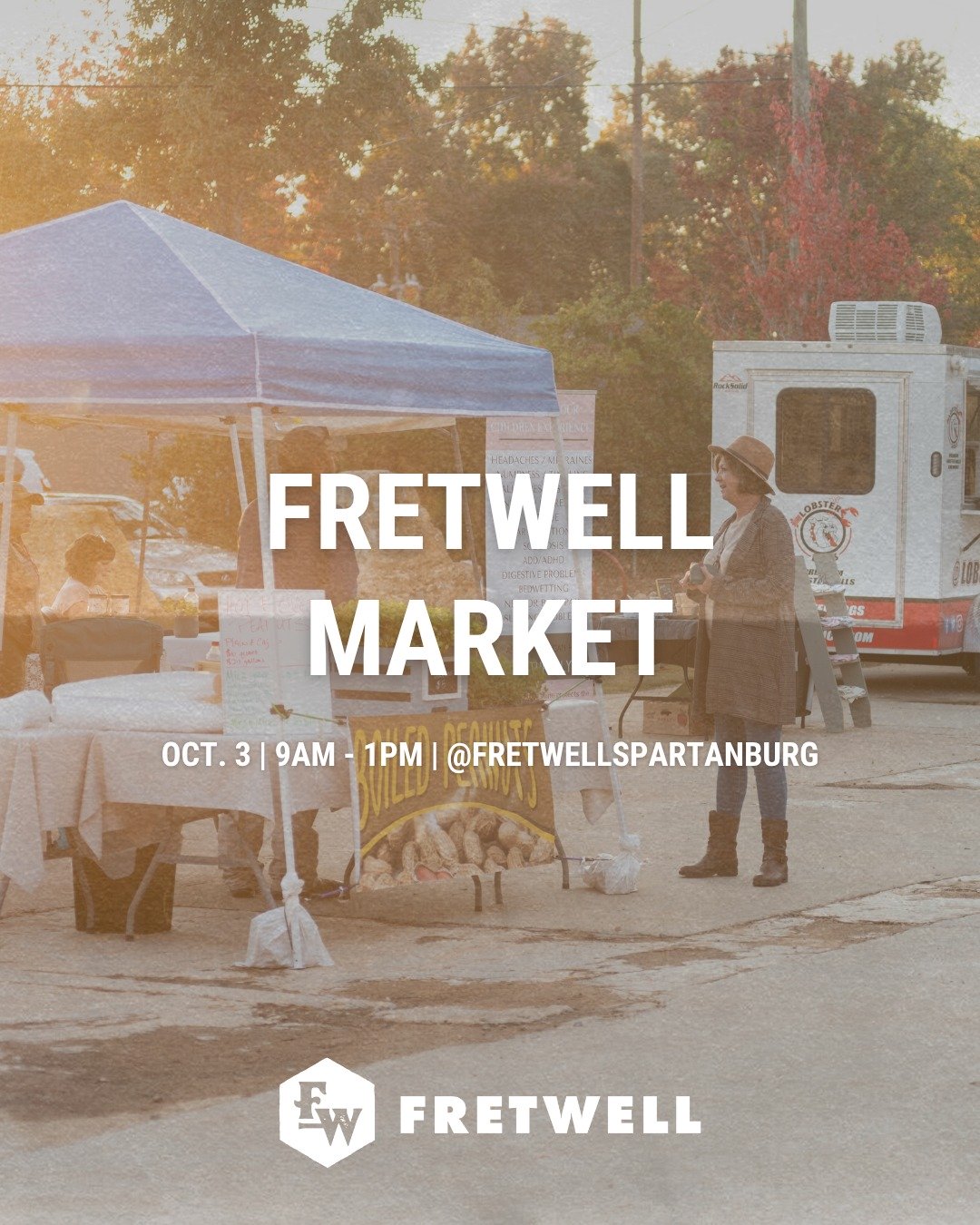 Fall weather + shopping local = our kind of Saturday 🍂

The Fretwell Market is back TOMORROW, October 3rd, from 9AM–1PM. Swing by for local vendors, handmade goods, seasonal eats, and a Little River drink to sip while you browse.

Bring the kids, bring the pup, bring the friend who keeps saying they'll start holiday shopping early this year 👀

📍 101 Fretwell Street | Spartanburg, SC