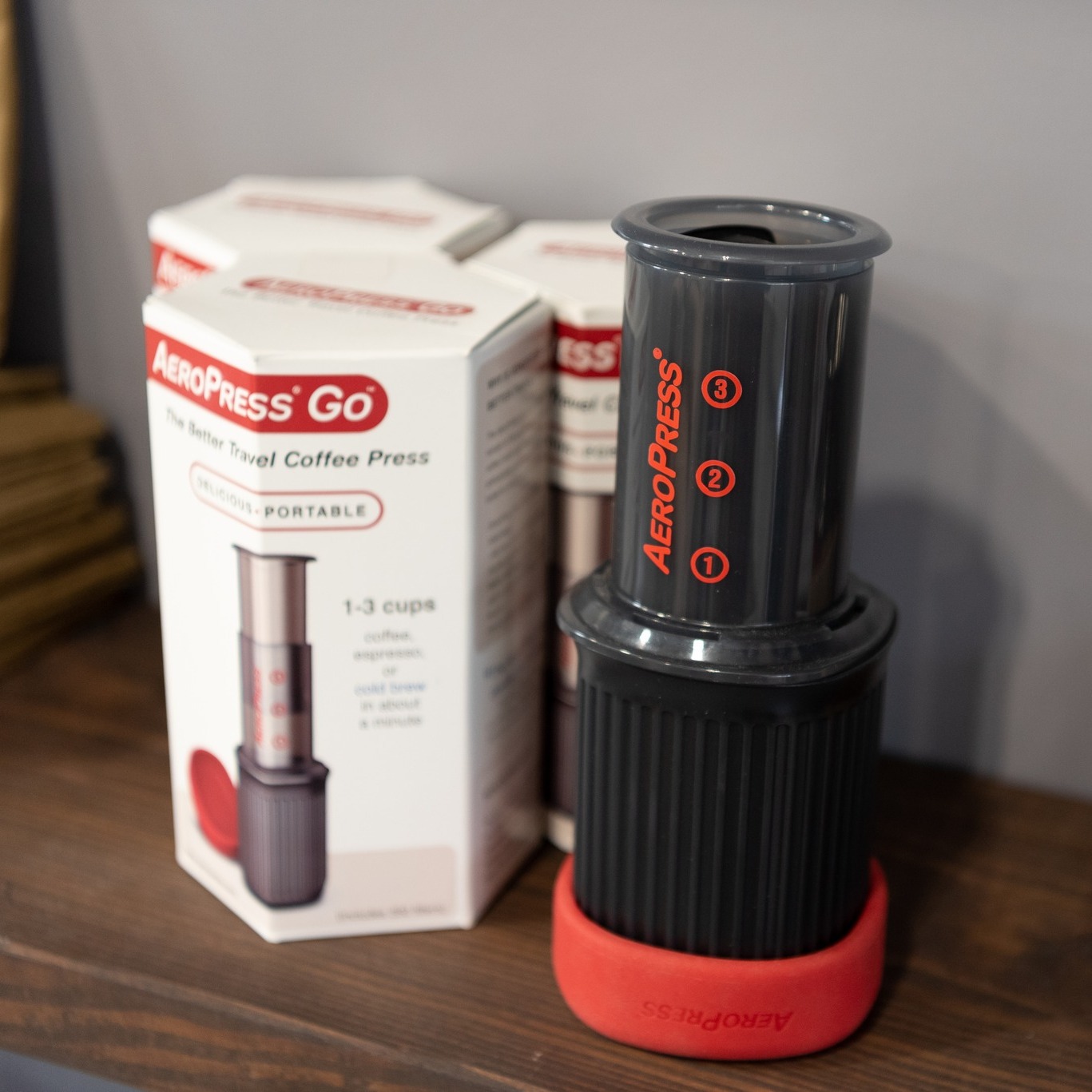 We’re now selling Aeropresses at the Little River Roasting Cafe at Fretwell. 
If you’re new to the game, an aeropress is a manual coffeemaker. Simply steep your coffee beans and water inside and then force it through a filter by pressing the plunger through the chamber.

Why? Because it tastes good!

#coffeelovers #coffeetime #spartanburgcoffee #upstatecoffee #icedcoffee