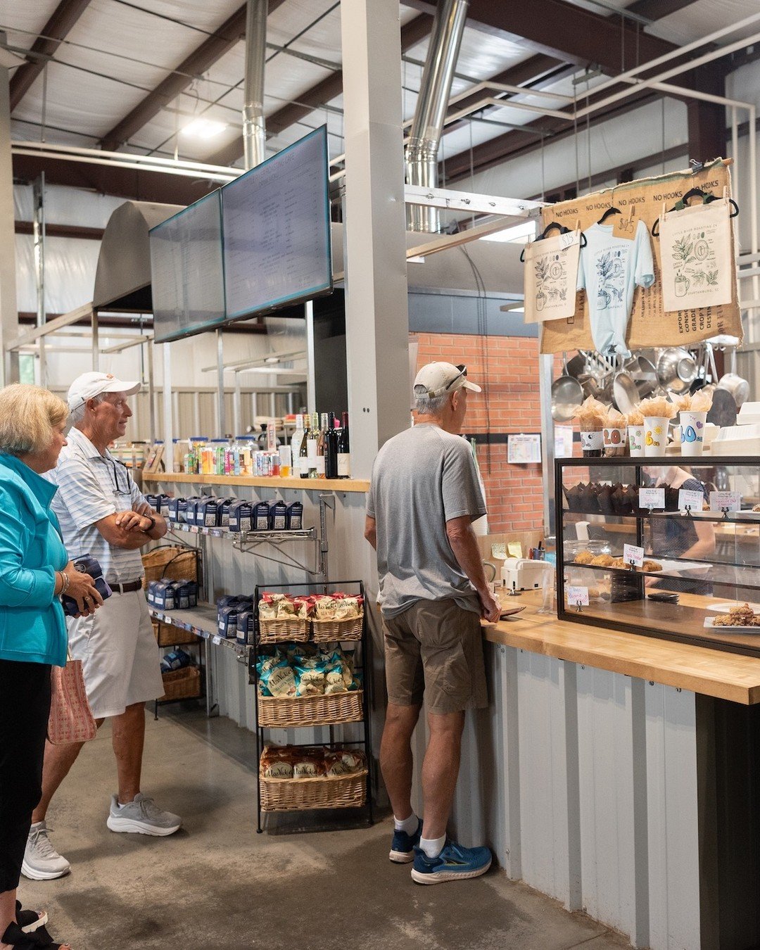 Hungry? Need a quick bite on-the-go? Don't forget you can grab lunch at the @littleriverroasting cafe at Fretwell!