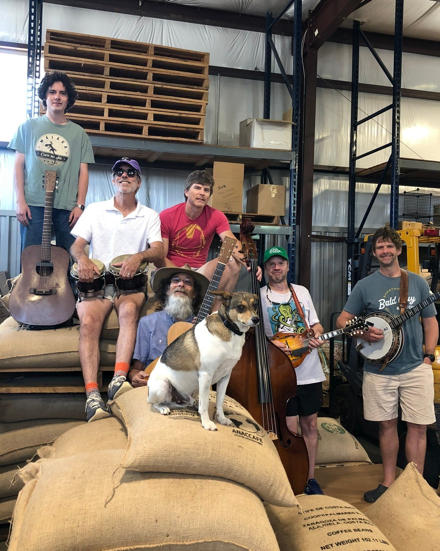 It's time for some Smokey Beans!

Our house band brings acoustic tunes from the 60s, 70s, and beyond. Join us tonight for a fun show. Music starts at 6 pm!

Speaking of beans: make sure you get your coffee beans today, as we'll be CLOSED on Monday, September 1st for Labor Day.