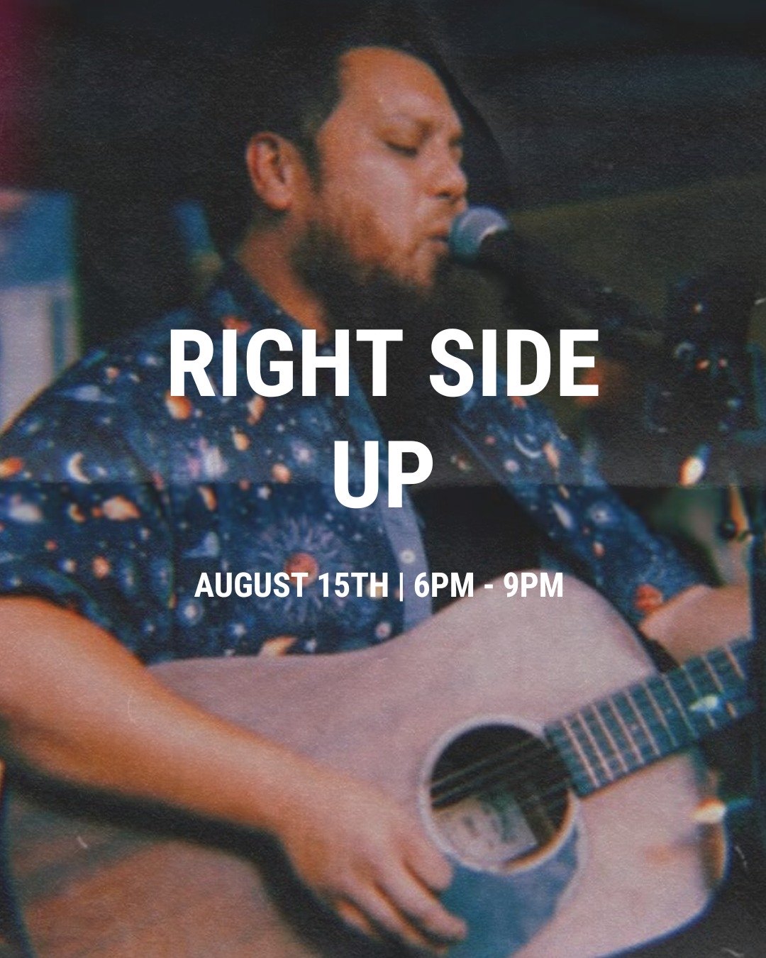 &quot;Hits and some originals,&quot; is what we can expect from Right Side Up this evening. Bring your friends, family, neighbors, and acquaintances for a fun night out in the Burg. Music starts at 6pm. See you soon!