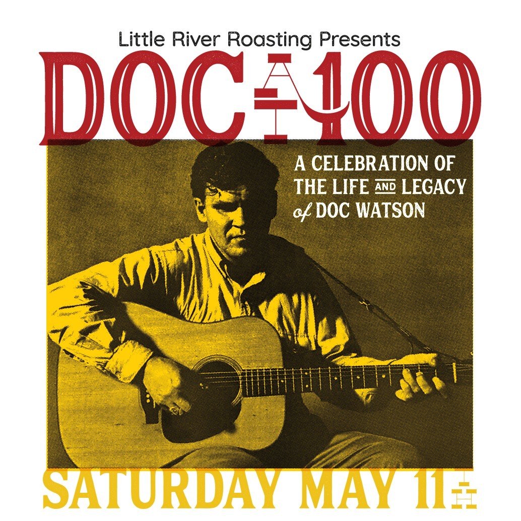 One month from today: Doc at 100 at Fretwell Spartanburg! This unique event is sponsored by WNCW and takes place on May 11th at 3 PM.

DOC AT 100 is a concert program celebrating the life and legacy of Doc Watson by artists who performed with Doc, who were profoundly influenced by his music, and who called him a friend.

This is a ticketed event. You can purchase your ticket(s) via the link in our highlights!

#SpartanburgEvents #DiscoverSpartanburg #SpartanburgSC #SpartanburgCommunity #SpartanburgFun