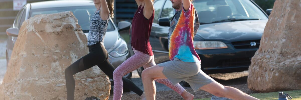 Yoga on The Lawn